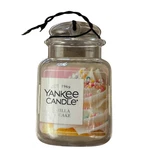Yankee Candle Ultimate Car Jar Air Freshener Vanilla Cupcake Scent. Fixed Price $12.00.