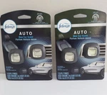 2 Packs Febreze 0.13 Oz Auto New Car Scent Count Air Freshener Vent Clips. Fixed Price $21.25.