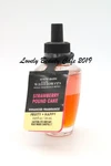 Bath & Body Works / Strawberry Pound Cake Wallflower Fragrance Refill 24 Ml. Fixed Price $14.95.