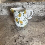Scentsy Lemon Grove Wax Warmer- Crackle Glaze Finish Farmhouse Pitcher Electric. Fixed Price $29.00.
