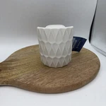 Yankee Candle Scentplug Diffuser Base Organic Pattern Off-white Only Nwt. Fixed Price $9.99.