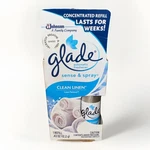 Glade Sense & Spray Automatic Freshener 1 Refill Clean Linen Discontinued. Fixed Price $18.99.