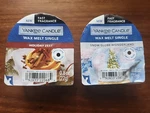 2 Yankee Candle Wax Melt Single Holiday Zest & Snow Globe Wonderland 0.8 Oz Each. Fixed Price $8.24.