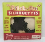 Vtg 1960S Crestwood Stick-on Silhouettes Random Pack Madison Wis No Zip Code. Fixed Price $19.99.
