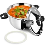 Stainless Steel Pressure Cooker, Peterboo 12 Quart Induction Thickened Pressu.... Fixed Price $154.12.