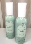 2 X Palo Santo & Sage Concentrated Room Spray White Barn Bath Body Works. Fixed Price $19.99.