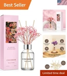 Cocodor Flower Reed Diffuser Set 3.4OZ Garden/scent With .... Fixed Price $26.50.