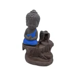 Buddha Monk Incense Holder Ash Catcher With 9 Backflow Cones (blue). Fixed Price $19.58.