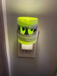 Bath & Body Works Wallflower Fragrance Plug Mummy Bright Green Nightlight 24/7. Fixed Price $14.99.