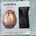 Ambiescents Thunder Electric Wax Warmer Multicolor Soft Inviting Glow. Fixed Price $18.00.