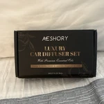 Aeshory Luxury Car Diffuser Set Premium Essential Oils Scents 3X0.27 Fl Oz. Fixed Price $25.00.