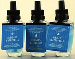 Qty 3 - Bath & Body Works Hibiscus Waterfalls Wallflowers Fragrance Oil Refills. Fixed Price $29.97.