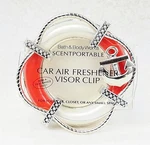 Bath & Body Works Scentportable Holder Red Anchor Lifesaver Unit Car Visor Clip. Fixed Price $14.95.