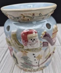Yankee Candle Ceramic Christmas Holiday Snowman Wax Tart Warmer Burner 5 Tall. Fixed Price $12.95.