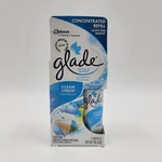 Glade Sense & Spray Automatic Freshener 1 Refill Clean Linen Discontinued Sealed. Fixed Price $17.99.