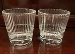 2 Barski European Crystal Double Old Fashioned Tumblers Whiskey Glass. Fixed Price $29.00.