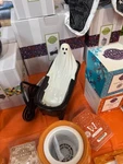 Scentsy Haunted Spa Wax Warmer Ghost Bath Tub Halloween With Box. Fixed Price $40.00.