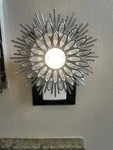 Bath & Body Works Silver Gem Burst Sun Night Light Up Wallflower Plug In. Fixed Price $18.00.