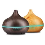 Essential Oil Air Diffuser Humidifier Amromatherapy 550ML 7-LED Color Change. Fixed Price $29.99.