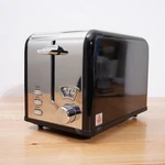 Yssoa 2 Slice Toaster With Extra Wide Slot & Removable Crumb Tray Retro Look. Fixed Price $32.05.