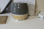 Homedics Ellia Gray & Brown Essential Oil Aroma Diffuser ARM-535TGY. Fixed Price $17.99.