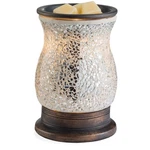 Etc. Illumination Fragrance Warmer - Silver Mosaic Glass. Fixed Price $49.29.