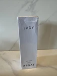 Assaf Lady Eau De Parfum 200 ML/6.7 Oz Natural Spray Fragrance New In Sealed Box. Fixed Price $85.00.