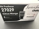 Cintas Solid Air Freshener, Citrus Mango. Fixed Price $50.00.