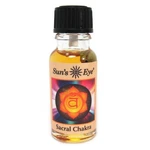 Sun's Eye Sacral Herbal Fragrance Oil - 1/2 Ounce Bottle. Fixed Price $14.99.