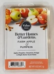 Better Homes & Gardens Scented Wax Cubes: Farm Apple Pumpkin 5.0 Oz Value Pack. Fixed Price $10.97.