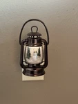 Bath & Body Works Wallflowers Fragrance Night Light Winter Snowman Lantern Scene. Fixed Price $12.99.