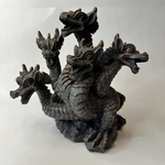 Hosley Dragon Decor Statue/ Incense Cone Burner Smoking 8.5 Inch High Resin 2005. Fixed Price $12.97.