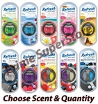 1-4 Refresh Car Ac Vent Air Freshener Scent Oil Diffuser Eliminates Odor Truck. Fixed Price $19.93.