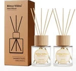 Reed Set, Binca Vidou Lavender & Vanilla Natural Scent Oil Wi. Fixed Price $20.13.