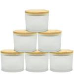 Supmind 16OZ 3 Wick Candle Jars Pack - Large Empty Frosted Glass Mak.... Fixed Price $38.46.