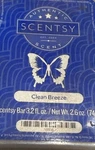 Scentsy Clean Breeze Bar Wax Melt 3.2 Fl Oz New Home Fragrance. Fixed Price $8.00.