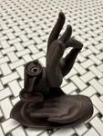 Buddha Hands Ceramic Smoke Backflow Incense Burner Stand. Fixed Price $24.00.