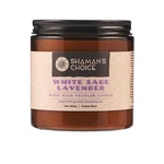 Shamans Choice Wood Wick Candle 16OZ White Sage Lavender. Fixed Price $17.50.