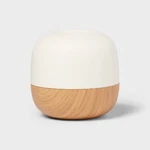 Small Woodgrain Essential Oil Diffuser - Threshold: Ultrasonic Aroma. Fixed Price $28.00.