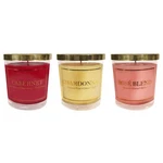 Lumabase Scented Wax Candles, Wine Collection - Set Of 3 Modern. Fixed Price $41.19.