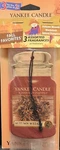 Yankee Candle Car Jar 3 Fall Scents Autumn Wreath Macintosh Spiced Pumpkin. Fixed Price $9.99.