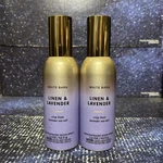 2 X Bath & Body Works Linen Lavender Concentrated Room Spray 1.5 Oz Each. Fixed Price $18.88.