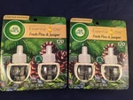 Lot Of Air Wick Scented Oil 2-PACK Refill Fresh Pine & Juniper Limited. Fixed Price $17.00.