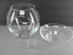Ambrosia Cut Lead Crystal Glass Orb Oil Wax Melt Warmer Home Fragrang Poland Vtg. Fixed Price $29.90.
