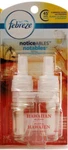 1 Febreze Noticables Refill Hawaiian Aloha Eliminates Odors And Freshens 45 Days. Fixed Price $10.99.