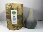 Scentsy Instill Diffuser Shade Only Frosted Blue Gray Glass Teardrop Retired Box. Fixed Price $14.99.