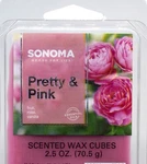 New Sonoma Scented Wax Cubes Melt - Pretty & Pink Fruit, Rose, Vanilla. Fixed Price $8.95.