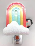 Bath & Body Works Neon Rainbow Glittery Cloud Nightlight Wallflower Plug. Fixed Price $14.79.