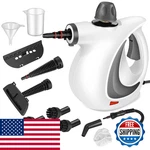 Curmedi Handheld Pressurized Cleaner 12 Pcs Accessories Portable Steamer. Fixed Price $109.82.