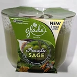 Glade Limited Edition 3 Wick Candle Acoustic Sage Fig Brown Sugar 6.8OZ.. Fixed Price $24.99.